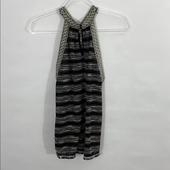 Vince Camuto Tropic Heat Fringe Tank Top Small - Picture 9 of 10